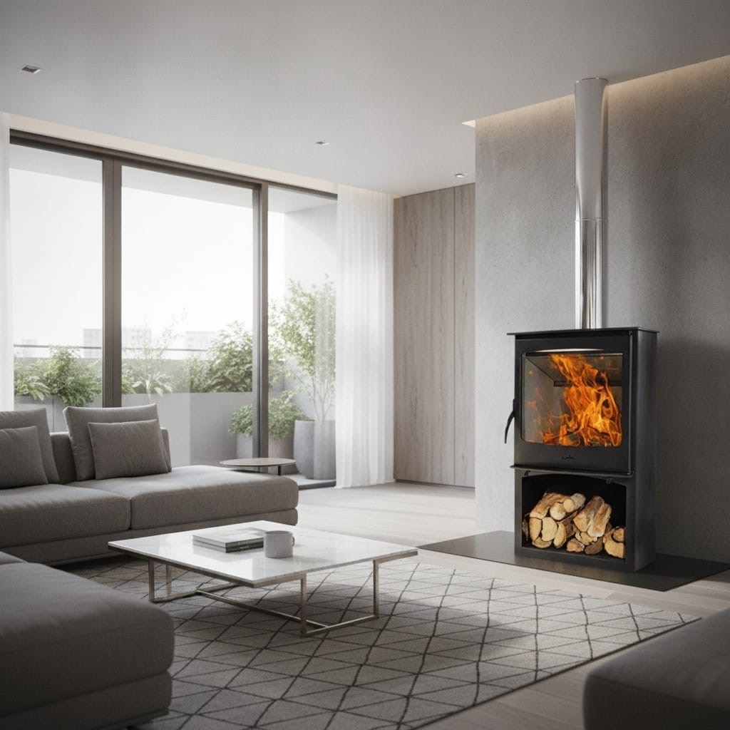 Magma 002 Freestanding Fireplace 10kW